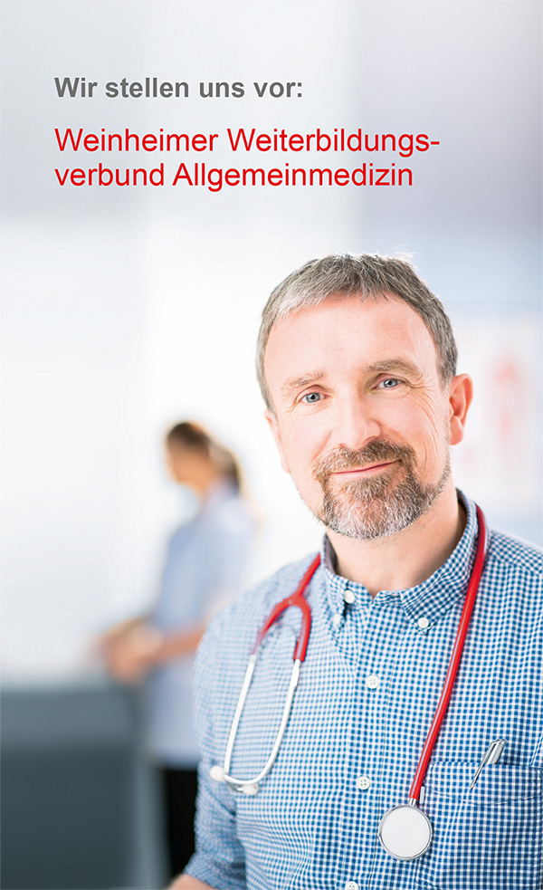 Flyer - Weinheimer Weiterbildungsverbund Allgemeinmedizin