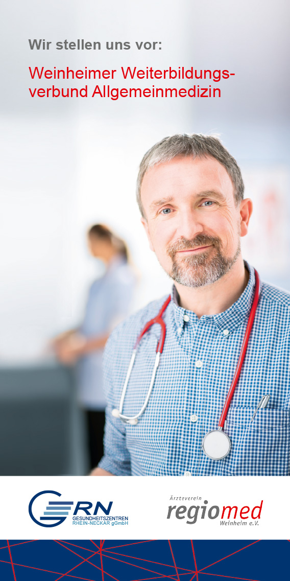 Flyer - Weinheimer Weiterbildungsverbund Allgemeinmedizin
